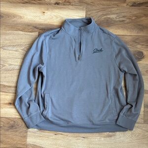Cinch Gray Quarter-Zip Sweatshirt